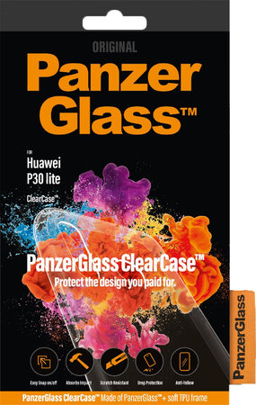 PanzerGlass - Fall ClearCase für Huawei P30 Lite, transparent