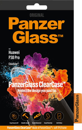 PanzerGlass - Fall ClearCase für Huawei P30 Pro, transparent