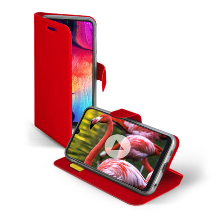 SBS - Book Sense Hülle für Samsung Galaxy A50, rot