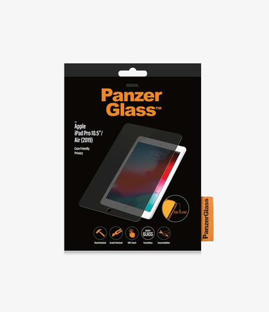 PanzerGlass - Panzerglas Privacy Standard Fit für Apple iPad Pro 10.5" / iPad Air (2019), transparent