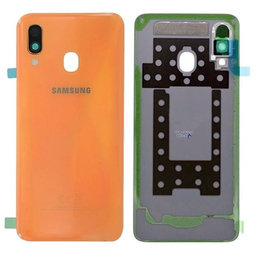 Samsung Galaxy A40 A405F - Akkudeckel (Koralle) - GH82-19406D Genuine Service Pack