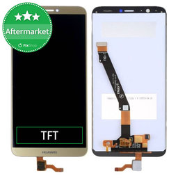 Huawei P smart - LCD Display + Touchscreen Front Glas (Gold) TFT