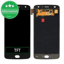 Motorola Moto Z2 Play XT1710-09 - LCD Display + Touchscreen Front Glas (Black) TFT
