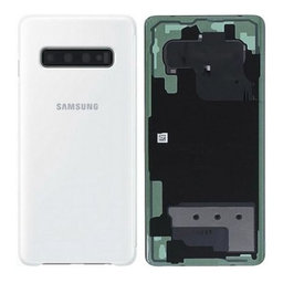 Samsung Galaxy S10 Plus G975F - Akkudeckel (Ceramic White) - GH82-18867B Genuine Service Pack