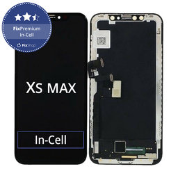 Apple iPhone XS Max - LCD Display + Touchscreen Front Glas + Rahmen In-Cell FixPremium