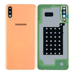 Samsung Galaxy A70 A705F - Akkudeckel (Koralle) - GH82-19796D, GH82-19467D Genuine Service Pack