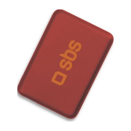 SBS - PowerBank 4000 mAh - USB, Micro-USB, rot