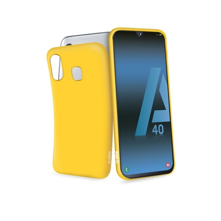 SBS - Fall Rubber für Samsung Galaxy A40, gelb