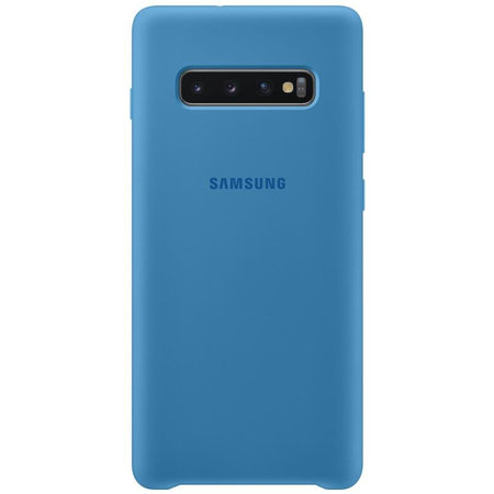 Samsung - Silikonhülle für Samsung Galaxy S10 +, Blau