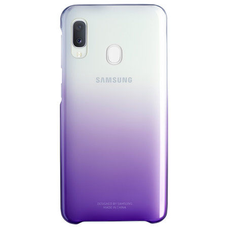 Samsung - Case Gradation für Samsung Galaxy A20e, lila