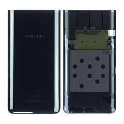 Samsung Galaxy A80 A805F - Akkudeckel (Phantom Black) - GH82-20055A Genuine Service Pack