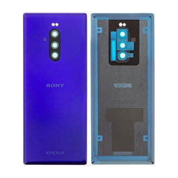 Sony Xperia 1 - Akkudeckel (Purple) - 1319-0290 Genuine Service Pack