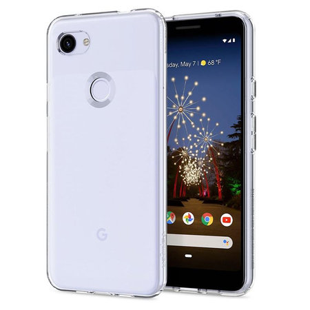 Spigen - Flüssigkristallgehäuse für Google Pixel 3a, transparent