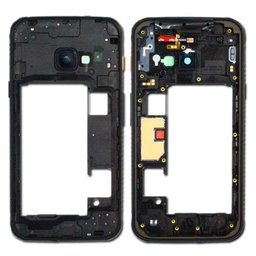 Samsung Galaxy Xcover 4s G398F - Mittlerer Rahmen (Black) - GH98-44218A Genuine Service Pack