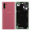 Samsung Galaxy Note 10 - Akkudeckel (Aura Pink) - GH82-20528F Genuine Service Pack