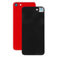 Apple iPhone 8 - Backcover Glas + Rückfahrkameraglas (Red)
