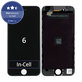 Display In-Cell für iPhone 6, Black, Touchscreen-Glas mit Rahmen, FixPremium