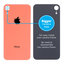 Apple iPhone XR - Backcover Glas Vergrössertes Ringloch für die Kamera (Coral)