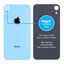 Apple iPhone XR - Backcover Glas Vergrössertes Ringloch für die Kamera (Blue)
