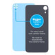 Apple iPhone XR - Backcover Glas Vergrössertes Ringloch für die Kamera (Blue)