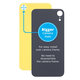 Apple iPhone XR - Backcover Glas Vergrössertes Ringloch für die Kamera (Yellow)