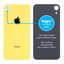 Apple iPhone XR - Backcover Glas Vergrössertes Ringloch für die Kamera (Yellow)