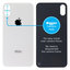 Apple iPhone XS Max - Backcover Glas Vergrössertes Ringloch für die Kamera (White)
