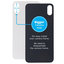 Apple iPhone XS Max - Backcover Glas Vergrössertes Ringloch für die Kamera (White)