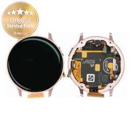 Samsung Galaxy Watch Active 2 44 mm - LCD Display + Touchscreen Front Glas + Rahmen (Pink Gold) - GH82-21125B Genuine Service Pack