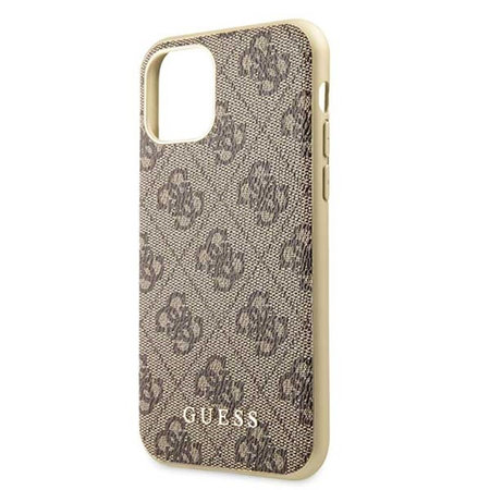 Guess - 4G Stripe Case für iPhone 11 Pro, braun