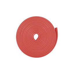 Xiaomi Mi Electric Scooter 1S, 2 M365, Essential, Pro, Pro 2 - Gummistreifen / Stoßfänger für Scooter Rahmenschutz (Red)