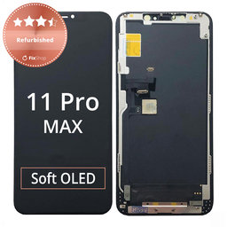 Apple iPhone 11 Pro Max - LCD Display + Touchscreen Front Glas + Rahmen Refurbished