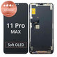 Display für iPhone 11 Pro Max, Touchscreen-Glas mit Rahmen, Refurbished