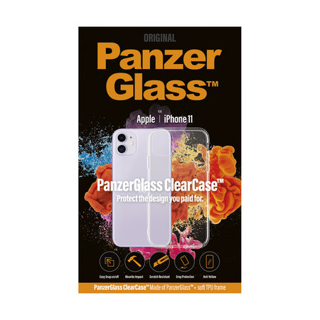 PanzerGlass - Fall ClearCase für Apple iPhone 11, transparent