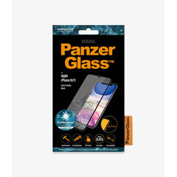 PanzerGlass - Gehärtetes Glas Case Friendly AB für iPhone XR und 11, black