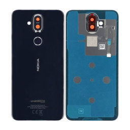 Nokia 8.1 (Nokia X7) - Akkudeckel (Blue) - 20PNXLW0004 Genuine Service Pack