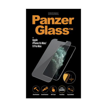 PanzerGlass - Gehärtetes Glas Standard Fit für iPhone XS Max und 11 Pro Max, transparent