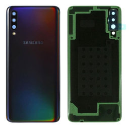 Samsung Galaxy A30s A307F - Akkudeckel (Prism Crush Black) - GH82-20805A Genuine Service Pack