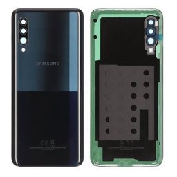 Samsung Galaxy A90 A908F - Akkudeckel (Classic Black) - GH82-20741A Genuine Service Pack