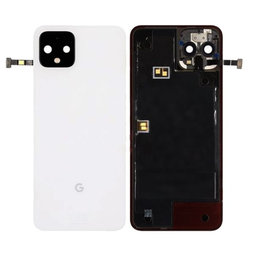 Google Pixel 4 - Akkudeckel (Clear White) - 20GF2WW0002 Genuine Service Pack