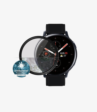 PanzerGlass - Gehärtetes Glas Curved Glass AB für Samsung Galaxy Watch Active 2 44 mm, black