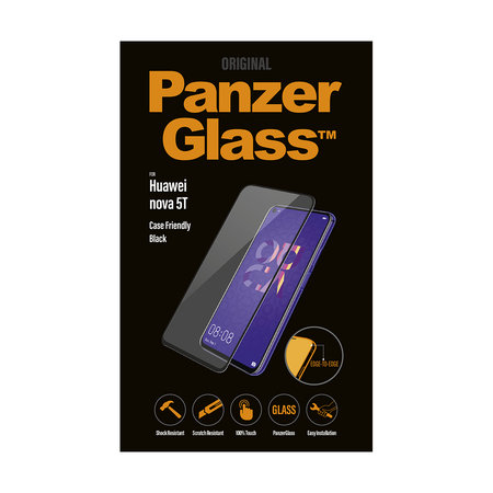 PanzerGlass - Gehärtetes Glas Case Friendly für Huawei Nova 5T, black