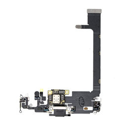Apple iPhone 11 Pro Max - Ladestecker Ladebuchse + Flex Kabel (Space Gray)