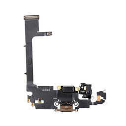 Apple iPhone 11 Pro - Ladestecker Ladebuchse + Flex Kabel (Gold)