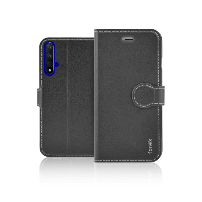 Fonex - Fall Book Identity für Honor 20, Honor 20s, Huawei Nova 5T, schwarz