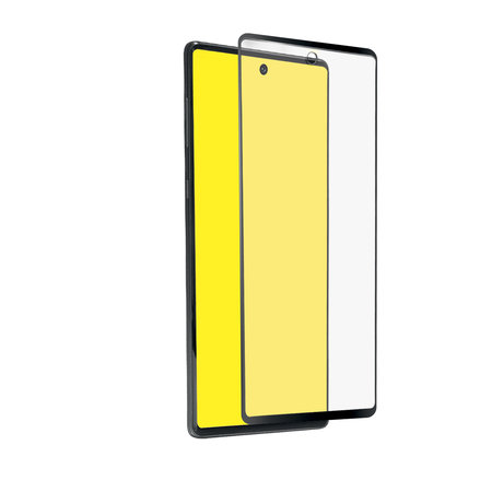 SBS - Gehärtetes Glas Full Cover für Samsung Galaxy Note 10 Lite, schwarz