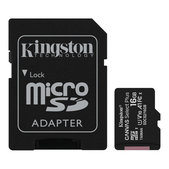 Kingston - microSDXC-Speicherkarte Canvas React, 128 GB, SD-Adapter