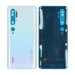 Xiaomi Mi Note 10, Mi Note 10 Pro - Akkudeckel (Glacier White) - 550500003B1L Genuine Service Pack