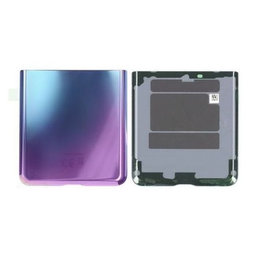 Samsung Galaxy Z Flip F700N - Akkudeckel (Untere) (Mirror Purple) - GH82-22204B Genuine Service Pack