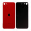 Apple iPhone SE (2nd Gen 2020) - Backcover Glas (Red)